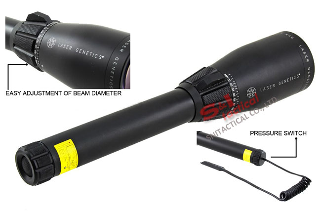 ND3 x40 Long Distance Green Laser Designator with mounts